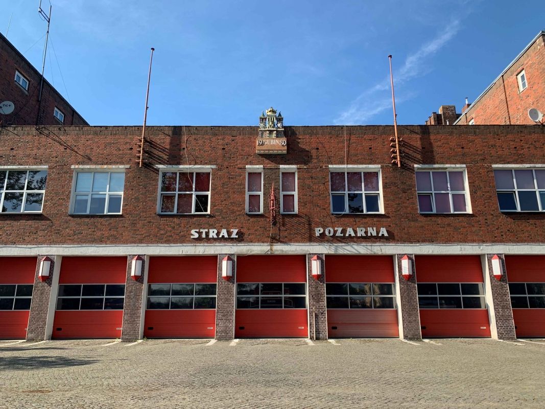 Fire station building